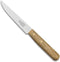 Robert Herder Steakmes - Buckels - RVS - Glad - Lemmet 11 cm - Heft Eikenhout
