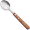 Robert Herder Tafellepel - Buckels - RVS - Lemmet 20 cm - Heft Kersenhout