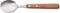 Robert Herder Tafellepel - Buckels - RVS - Lemmet 20 cm - Heft Kersenhout