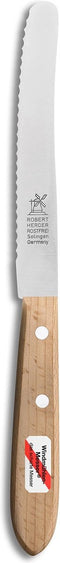 Robert Herder Tafelmes met kartel - RVS - Roodbeuken - 12.5 cm