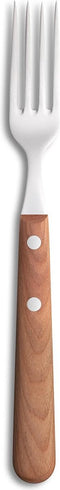 Robert Herder Tafelvork - Buckels - RVS - Lemmet 20 cm - Heft Kersenhout