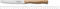 Robert Herder Tomatenmes - RVS - Rondspits - Lemmet 11 cm - Heft Beukenhout