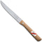 Robert Herder Universeelmes - Hahnefeder - RVS - Lemmet 13 cm - Heft Beukenhout