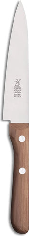 Robert Herder Universeelmes - Petty Omnivore - Carbonstaal - Middenspits - Lemmet 13 cm - Heft Kersenhout
