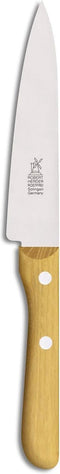 Robert Herder Universeelmes - Petty Omnivore - RVS - Middenspits - Lemmet 13 cm - Heft Robinia Hout