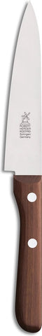 Robert Herder Universeelmes - Petty Omnivore - RVS - Middenspits - Lemmet 13 cm - Heft Pruimenhout