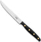 Robert Herder Windmühle Steakmes - RVS - Glad - Lemmet 12.5 cm - Heft POM Zwart