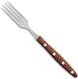 Robert Herder Windmühle Steakvork - RVS - Lengte 20.5 cm - Heft Pruimenhout