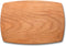 Robert Herder Windmühlenmesser Snijplank - 33 x 23 cm - Massief Kersenhout met Gebogen Zijden