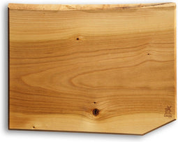 Robert Herder Windmühlenmesser Vrijvorm Snijplank - Kersenhout - 27 x 20 cm - Uniek en Natuurlijk