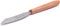 Robert Herder Yatagan Mini Groentemes - Fruitmes - Carbonstaal - Lemmet 85 mm - Heft Kersenhout