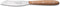 Robert Herder Yatagan Mini Groentemes - Fruitmes - RVS - Lemmet 85 mm - Heft Kersenhout