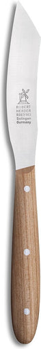 Robert Herder Yatagan Mini Groentemes - Fruitmes - RVS - Lemmet 85 mm - Heft Kersenhout