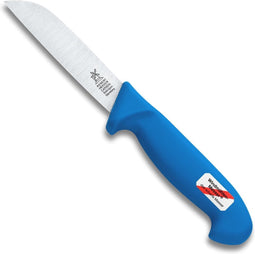 Robert Herder Zwoller Groentemes - Carbonstaal - Lemmet 118 mm - Ergonomisch PP Heft - Blauw