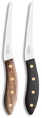Robert HerderFileermes SeaKnives - Edwin Vinke's - Flexibel - RVS - Lemmet 130 mm - Heft Walnotenhout