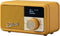 Roberts Radio Revival Petite 2, Draagbaar, Analoog & digitaal, DAB, DAB+, FM, USB Type-C, Geel, Knoppen