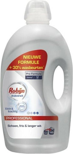 Robijn Professional Klein & Krachtig Wasmiddel Stralend Wit 4,32 liter