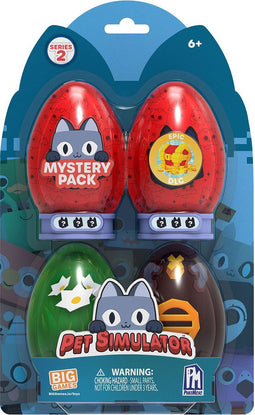 Roblox Pet Simulator - Minifiguren 4 pack - Incl. DLC code - Wave 2