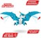 Robo Alive Dino Action Pterodactyl van ZURU