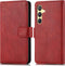 iMoshion Hoesje Geschikt voor Samsung Galaxy S24 Hoesje Met Pasjeshouder - iMoshion Luxe Bookcase - Rood