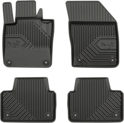 Frogum Volvo S60/V60 (2018-) - 3D automatten - Perfecte pasvorm - Zwart (4 stuks)