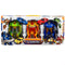 Robot Colorbaby Transform Warriors Auto 9 x 14,5 x 4,5 cm 4 Stuks