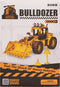 Robotime Bulldozer / Front-end Loader TG509K - 3D puzzel - Houten bouwpakket - Knutselen - Miniatuur