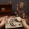 Robotime - Chocolate Factory Marble Run - Chocoladefabriek - Knikkerbaan - Houten modelbouw - Modelbouw - DIY - Hout 3D puzzel - Vrije tijd - Educatief - Ontspanning - Tot rust komen - Houten puzzel