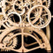 Robotime - DIY Mechanical Gears-Pendulum Clock - Houten Bouwpakket