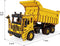 Robotime Dump Truck TG603K - 3D puzzel - Houten bouwpakket - Knutselen - Miniatuur