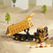 Robotime Dump Truck TG603K - 3D puzzel - Houten bouwpakket - Knutselen - Miniatuur