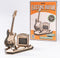 Robotime Electric Guitar TG605K - Houten 3D DIY bouwset electrische gitaar - Miniatuur - Bouwpakket - Knutselen