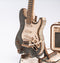 Robotime Electric Guitar TG605K - Houten 3D DIY bouwset electrische gitaar - Miniatuur - Bouwpakket - Knutselen