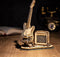 Robotime Electric Guitar TG605K - Houten 3D DIY bouwset electrische gitaar - Miniatuur - Bouwpakket - Knutselen