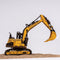 Robotime Excavator TG508K - 3D puzzel - Houten bouwpakket - Knutselen - Miniatuur