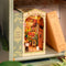 Robotime Floral Corner | Houten Book Nook DIY-miniatuurhuis | TGB09 | Knutselen | Bouwpakket | Hobby | Boekensteun | Creatief