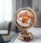 Robotime Lichtgevende Wereldbol ST003 - Houten modelbouwpakket