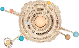 Robotime Mechanical Orrery ST001 - Houten modelbouwpakket
