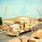 Robotime Modelbouwpakket Heavy Truck 22,4 Cm Hout 286-delig