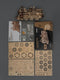Robotime modelbouwpakket Locomotief hout 370mmx185mmx120mm - Naturel kleur