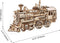 Robotime modelbouwpakket Locomotief hout 370mmx185mmx120mm - Naturel kleur