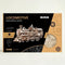 Robotime modelbouwpakket Locomotief hout 370mmx185mmx120mm - Naturel kleur