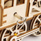 Robotime modelbouwpakket Locomotief hout 370mmx185mmx120mm - Naturel kleur