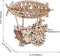 Robotime modelbouwpakket Zappelin hout - 300mm lang x 250mm hoog x 215mm breed - naturel kleur