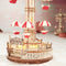 Robotime Parachute Tower EA01 - 3D puzzel - Houten bouwpakket - Knutselen - Miniatuur