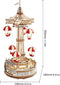 Robotime Parachute Tower EA01 - 3D puzzel - Houten bouwpakket - Knutselen - Miniatuur