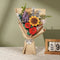 Robotime Pink Carnation TW051 - Knutselen - DIY - Houten bouwpakket - Volwassenen - Bloemen - Creatief