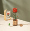 Robotime Red Rose TW042 - Rode Roos - Knutselen - DIY - Houten bouwpakket - Volwassenen - Bloemen - Creatief
