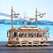Robotime Robotime Classic City Tram LK801 - 3D houten puzzel - Miniatuur - Bouwpakket - DIY - Knutselen