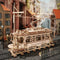 Robotime Robotime Classic City Tram LK801 - 3D houten puzzel - Miniatuur - Bouwpakket - DIY - Knutselen